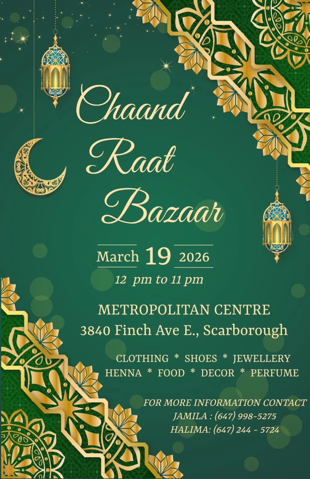 Chaand Raat Bazaar 2026